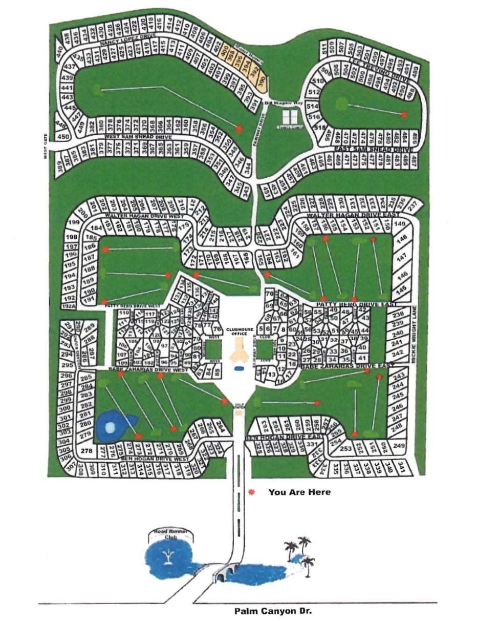 Roadrunner Map